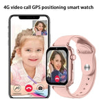 4G SIM Card Smart Watch Kid Smartwatch SOS GPS Location Video Phone Call Watch Children Boy Student Girl Waterproof Smart Watch