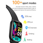 Smart Watch Hebrew Language 1.85inch Full Touch Screen Make/Answer Phone Calls Notification Reminder Smartwatch For Android IOS