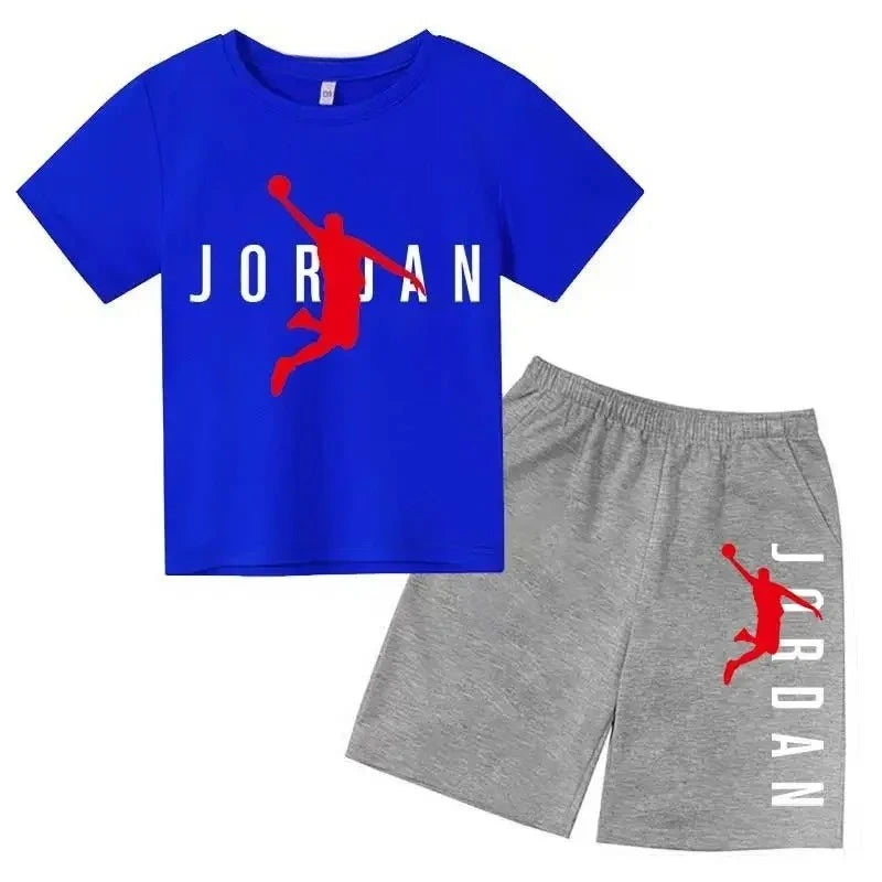 Suits 2-13 Years Boys Girls Fashion Outfits Sets Children Gift Clotheskids Clothes Boysshort Setsgrils Clothes for Kidsboys Luxu