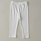 Baby clothes 0-6 year old children's pants striped cotton girls solid color leggings casual striped thin new boys elastic pants