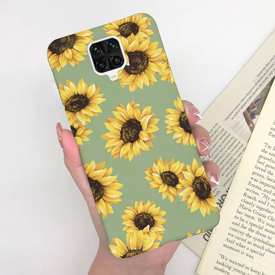 For Xiaomi Redmi Note 9 Pro Max Phone Case Matte Cute Girl Avocado Soft Silicone Cover For Xiaomi Redmi Note 9 Pro Max 9S Bumper
