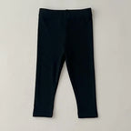 Baby clothes 0-6 year old children's pants striped cotton girls solid color leggings casual striped thin new boys elastic pants