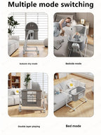 Portable Child Beds Multifunctional Children Folding Newborn Baby Cribs Child Beds Luxury Baby Bassinet Bedside Crib