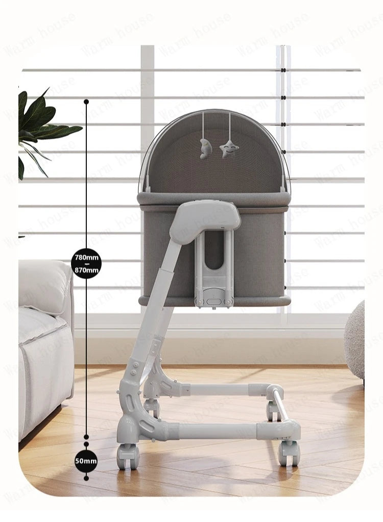 Portable Child Beds Multifunctional Children Folding Newborn Baby Cribs Child Beds Luxury Baby Bassinet Bedside Crib