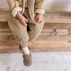 Children's Clothing From 2 To 7 Years Winter Kids Warm Cotton-Padded Trousers Baby Girls Thick Pants Toddler Boys Wear Clothes