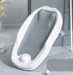 Newborn Adjustable Bath Net Seat Cushion Anti-slip Baby Bath Net Mat Children Shower Net Universal Bath Bed Holder