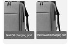 40L Laptop Backpack Durable 17 Inch for Men Women with USB Charger Port & Luggage Sleeve Sturdy College Rucksack Bag For Macbook