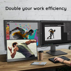 14" Full HD Portable Monitor 100%SRGB 16:10 for Suitable for laptop expansion dual screen solution for Enhanced Productivity