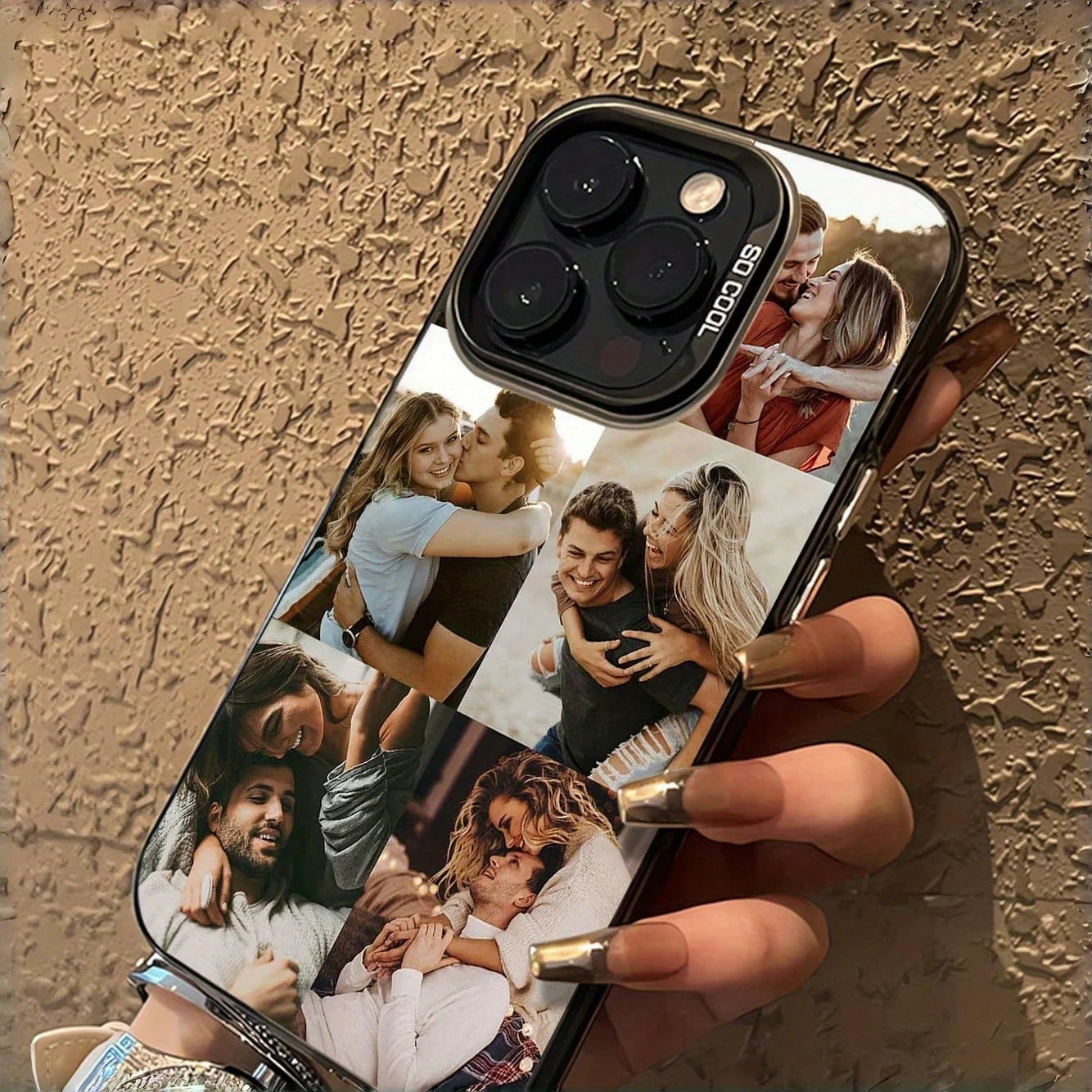 DIY Multi Photo Customized IMD Case For iPhone 17 17Air 16 16E 15 14 13 12 11Pro Max Mini SE 2020 2022 XS XR 7 8 Plus back cover
