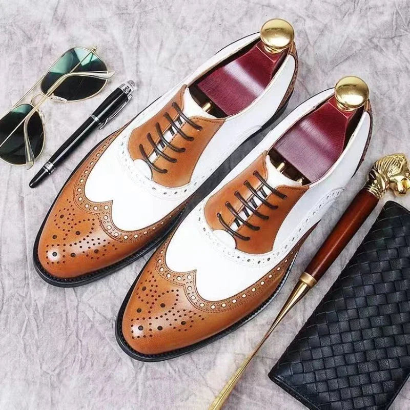 Men's Shoes Luxury High Quality Dress Shoes 2026 Brand Designer Shoes for Men Sneakers Fashion Point Toe Men Party Wedding Shoe