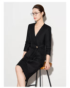 ZJYT Autumn 2025 Women Blazer Skirt Suit 2 Pieces Matching Sets Korean Fashion Office Lady Outfit Business Commuter Work Wear