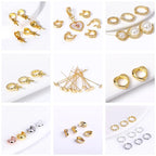 1.5mm/2mm Thin Chains 14K/18K Gold Plated O Chain For Bracelet Necklace Making Accessories DIY Jewelry Making Findings Wholesale