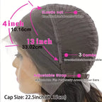 Human Hair Wig with a Pixie Cut, Featuring a 13X4 Lace Front, Designed for Women, with 150% Density in Natural Black