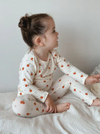 1-6T Toddler Kid Baby Boy Girl Clothes Set Cotton Infant Homewear Casual Top Pant Suit Childrens 2pcs Pajamas Set Outfit