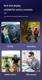 2026 Smart Sunglasses Photo Sense Camera Bluetooth Music Call Intelligent Recording Waterproof Glasses Outdoor Sports Cycling