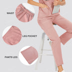 Hot sale nursing articles Women Scrubs Set Nurse Accessories Medical Uniform Soft Comfort Clinical Workwear Operating Work Suits
