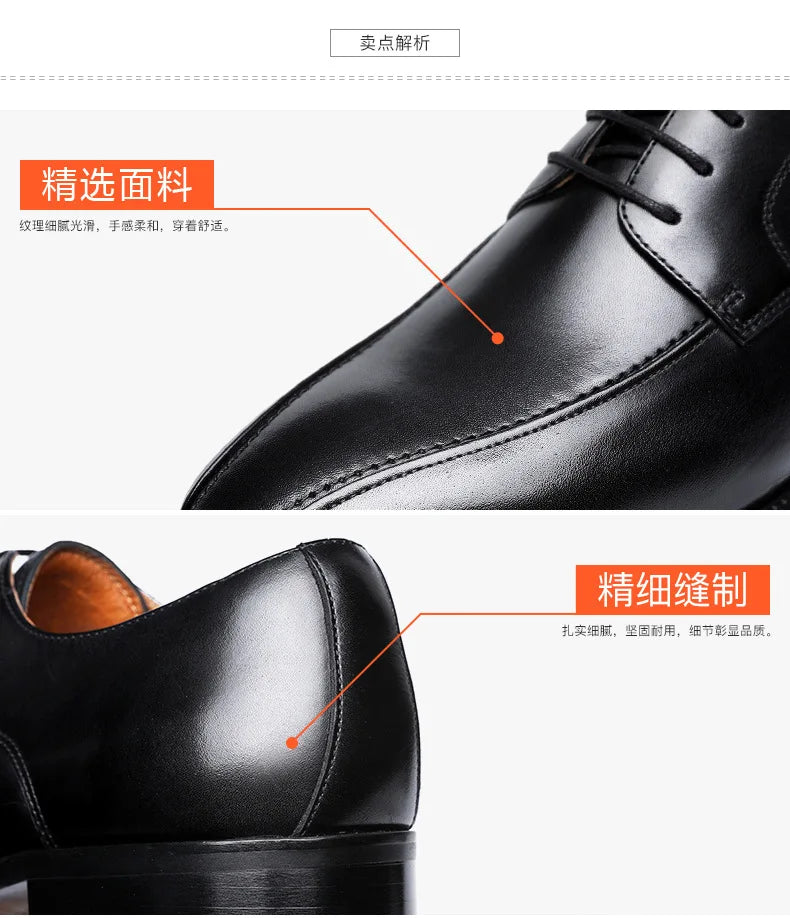 Luxury Designer Italian Style Autumn Polished Elegant Social Shoes Men Business Formal Casual Flat Shoes Men Party Wedding Shoe