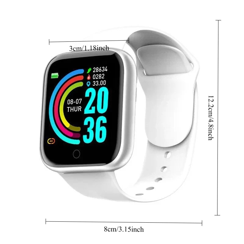 Smartwatch for Men & Women: Bluetooth Connected Phone, Music, Fitness Tracker, Sleep Monitor, Multifunctional Bracelet