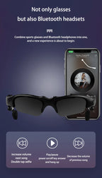 2026 Smart Sunglasses Photo Sense Camera Bluetooth Music Call Intelligent Recording Waterproof Glasses Outdoor Sports Cycling