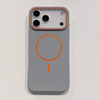 Luxury Magnetic Matte Soft Phone Case For iPhone 17 Pro Max Air 16E 15 14 13 12 11 17 shockproof magsafe Wireless Charging Cover