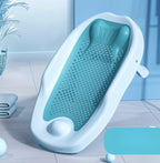 Newborn Adjustable Bath Net Seat Cushion Anti-slip Baby Bath Net Mat Children Shower Net Universal Bath Bed Holder