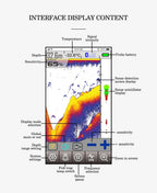 Smart Phone Fish Finder with Bluetooth, Sonar, Intelligent Fish Visual Fishing, Android and iOS, 2024New Brand