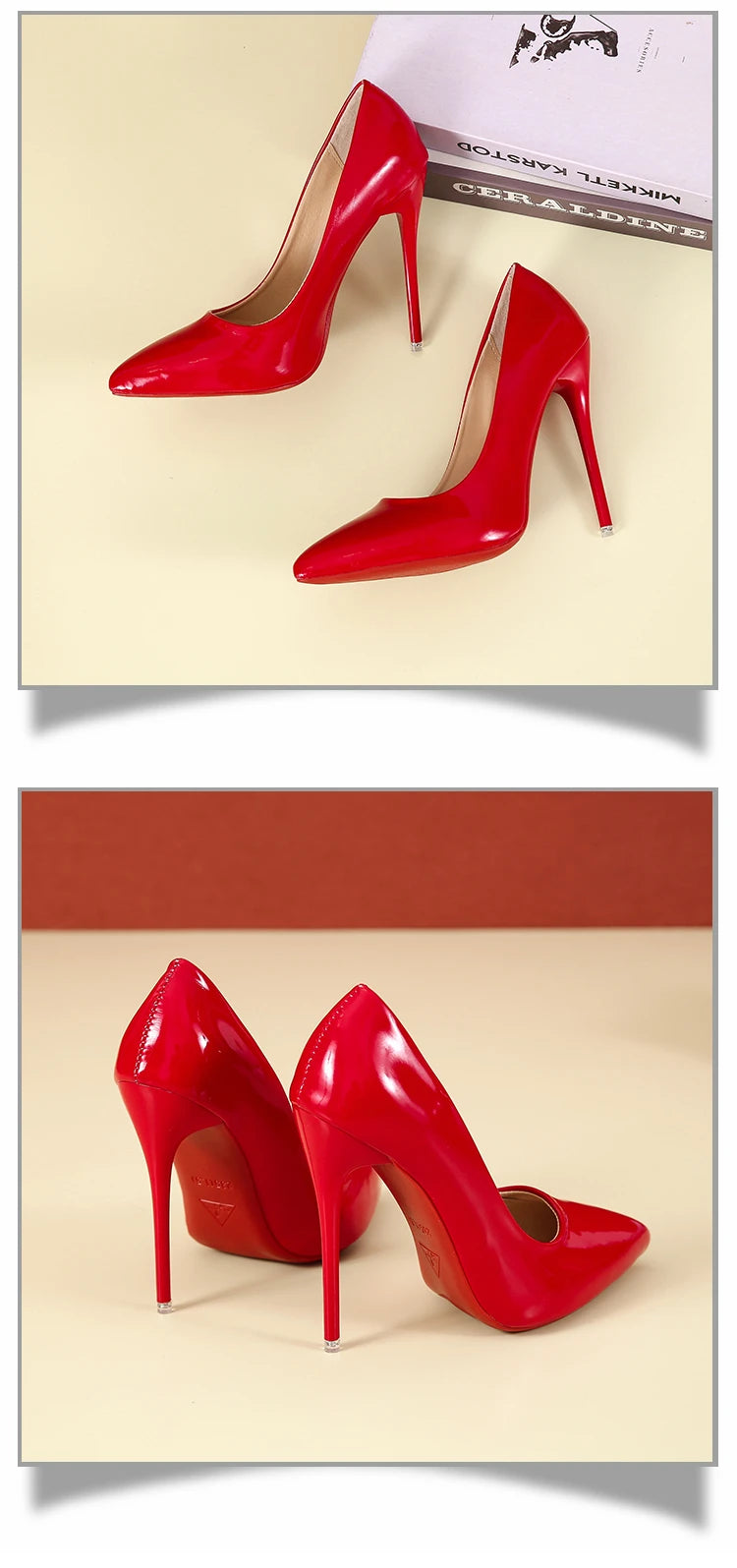 2025 Fashion High Heels 35-45 Plus Size Women Shoes 12cm Thin Stiletto Banquet Wedding Shoes Sexy Pointed Toe Ladies Party Shoes
