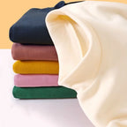 Children Half High Collar German Velvet Base Shirt  Autumn Winter Inner Wear Top Kid's Clothing Warmth Long Sleeves T-shirt
