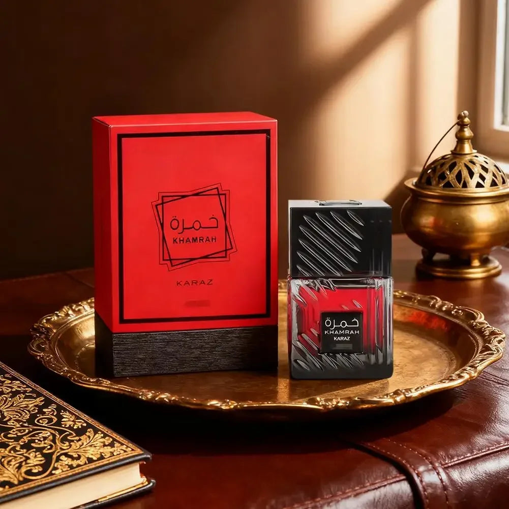 100ml Bottle Luxury Essential Perfume Mens Arabian Perfume Middle Eastern Scent Long Lasting Fragrance Woody Spicy Notes