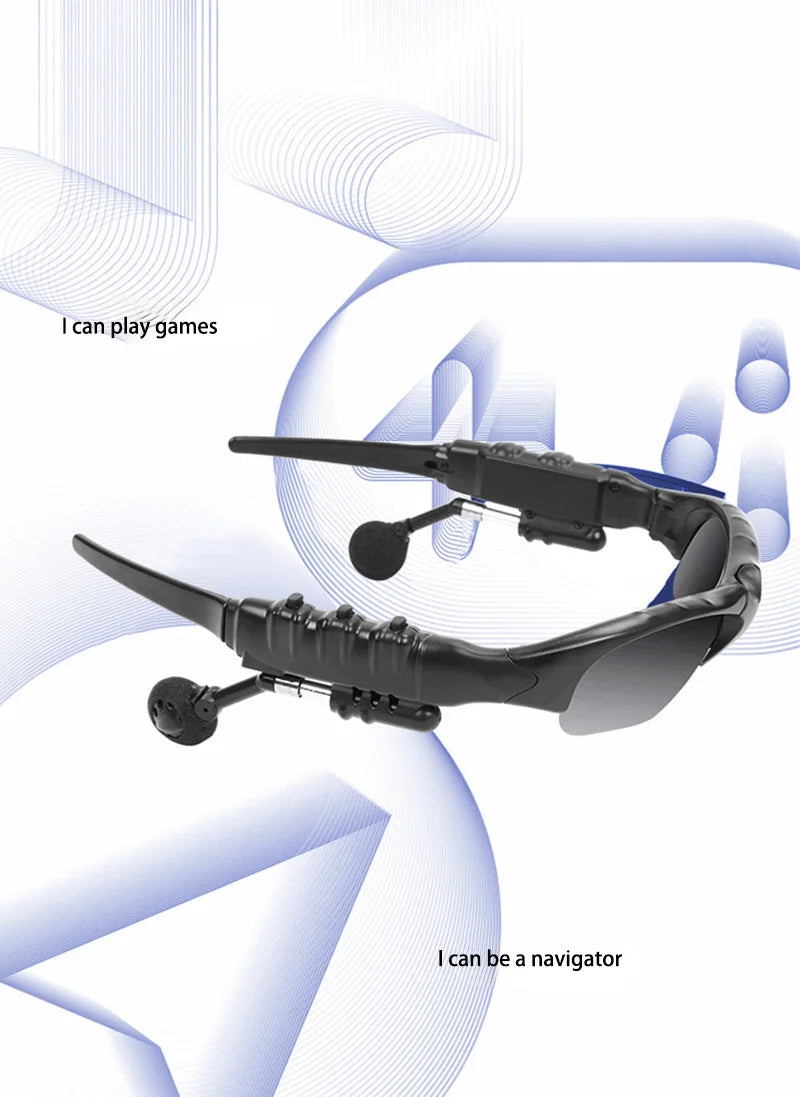 2026 Smart Sunglasses Photo Sense Camera Bluetooth Music Call Intelligent Recording Waterproof Glasses Outdoor Sports Cycling