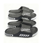 Big Size 48-49 Men Slippers Summer Flat Sole Home Slippers For Women Man Open Toe Trend Slides Couple Light Beach Shoes Sandals