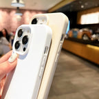 Fashion Candy Colors Soft Phone Case for IPhone 16 12 14 13 15 Pro Max 14Plus Camera Bumper Shock Protection Matte Cover Coque