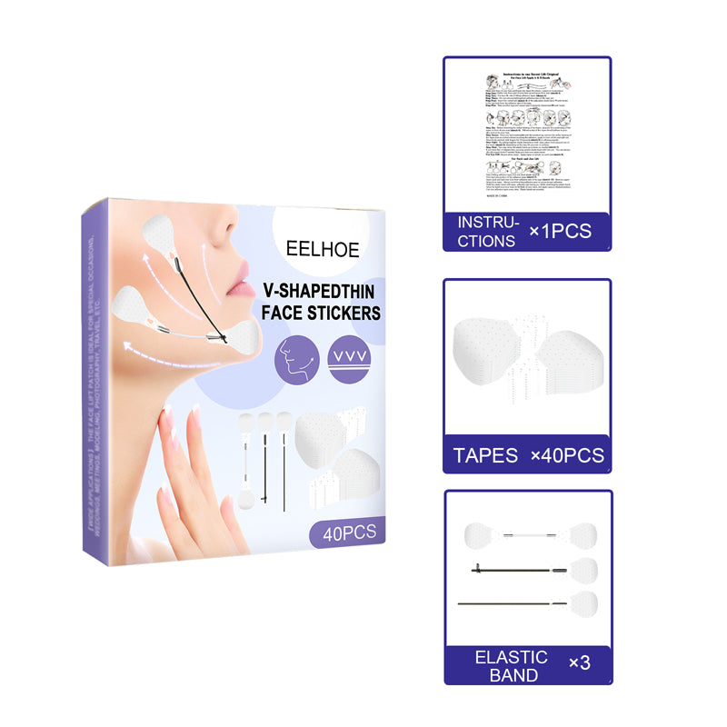 Face Lift Tape Invisible High Elasticity V-shape Lift Sticker Patch For Lifting Tighten Face Neck Chin Eye Facial Skin Care Tool