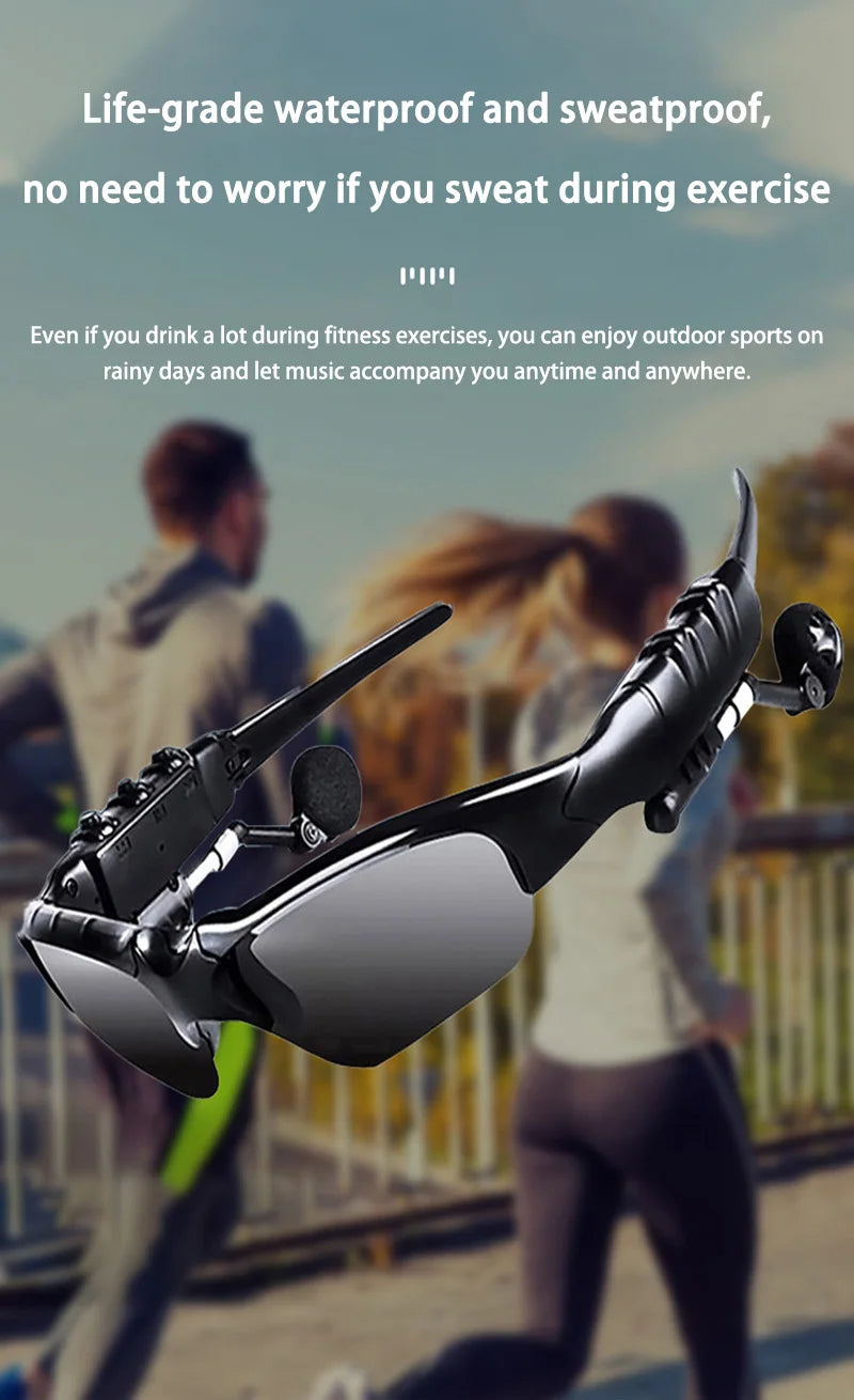 2026 Smart Sunglasses Photo Sense Camera Bluetooth Music Call Intelligent Recording Waterproof Glasses Outdoor Sports Cycling