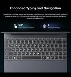 CHUWI CoreBook X Gaming Laptop 14.1 inch 2K IPS Screen AMD R5-7430U 16GB DDR4 RAM 512GB SSD Windows 11 Wifi6 Notebook Computer