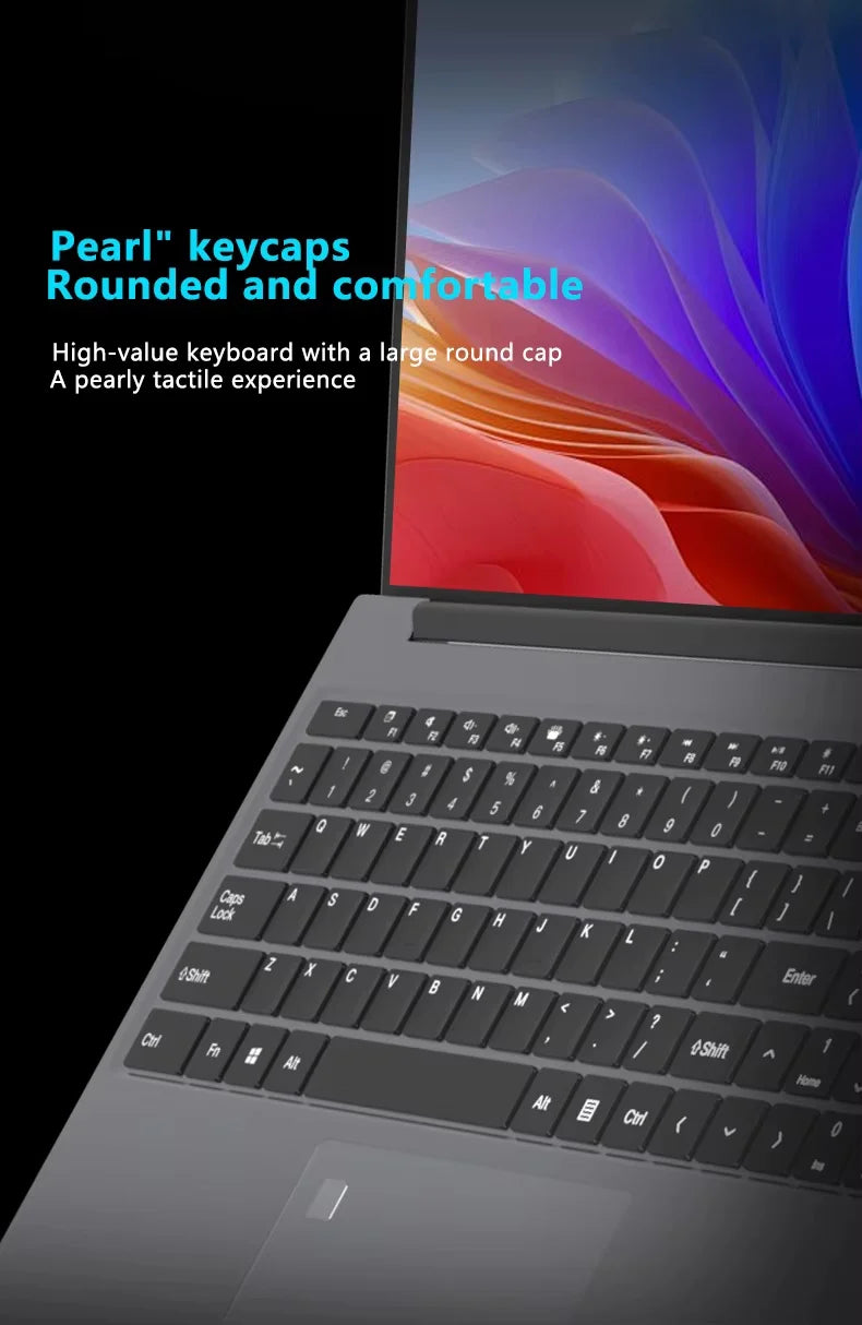 Windows 11 15.6" Ultra Slim Portable Laptop intel Core  i9-9900U 16GB RAM 1TB 2TB SSD Fingerprint Office Gaming Laptop PC