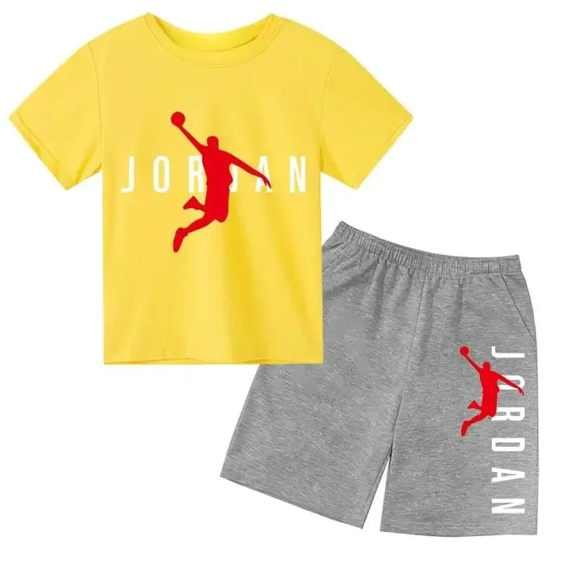 Suits 2-13 Years Boys Girls Fashion Outfits Sets Children Gift Clotheskids Clothes Boysshort Setsgrils Clothes for Kidsboys Luxu