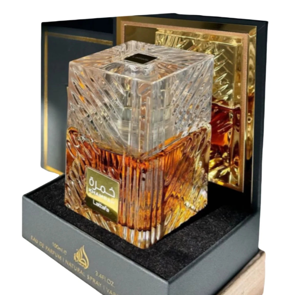100ml  Arab Perfumes Khamrah Long-lasting Sandalwood and Pine Scent Cologne Men's Luxury Perfume Gift