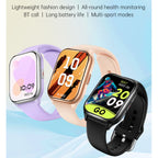 Smart Watch Hebrew Language 1.85inch Full Touch Screen Make/Answer Phone Calls Notification Reminder Smartwatch For Android IOS
