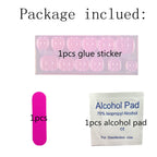 Artificial Press On False Nails Long Acrylic Faux Ongle For Girl Gluing Dark Brown Full Cover Finger Tips Manicure Tool