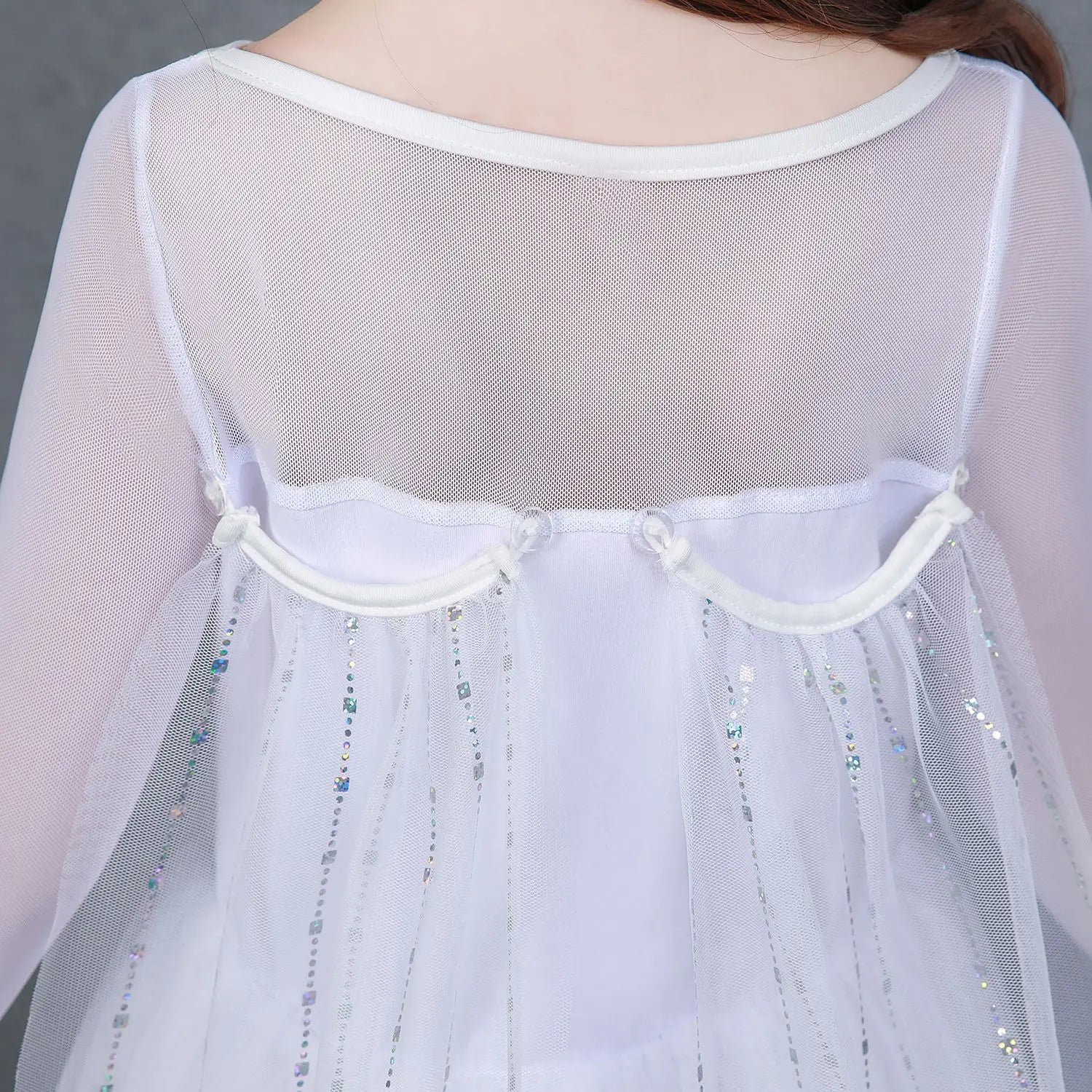 Elsa Dress Kids Girl Formal Princess Long Dress Summer Halloween Party Costumes Children's Frozen 2 Clothes for 3-12 Years Old