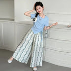 Children Clothes From 7 To 14 Years Children's Clothing Girl Setup 2025 Top Set Girls Party 12 Year Old Teens Sets for Children