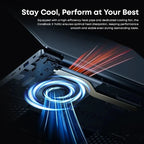 CHUWI CoreBook X Gaming Laptop 14.1 inch 2K IPS Screen AMD R5-7430U 16GB DDR4 RAM 512GB SSD Windows 11 Wifi6 Notebook Computer