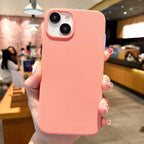 Fashion Candy Colors Soft Phone Case for IPhone 16 12 14 13 15 Pro Max 14Plus Camera Bumper Shock Protection Matte Cover Coque