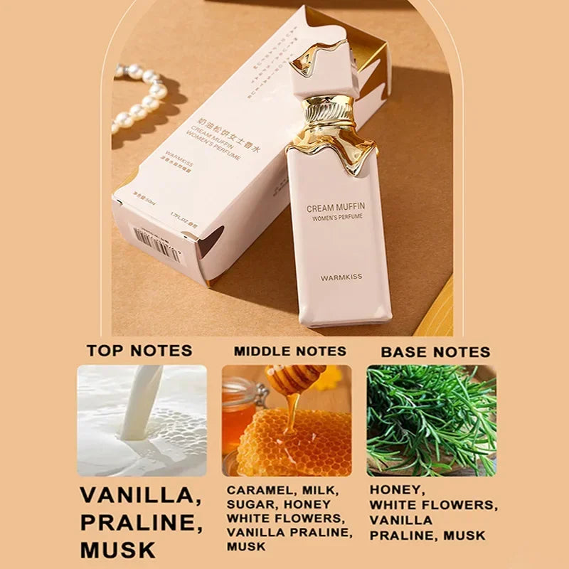 Brand Perfume Arab Women Caramel Vanilla Gourmet Eau De Toilette Lasting Fresh Floral Fruity Neutral Charm Perfume