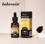 30ml Natural Black Seed Oil Serum Improve Dry&Frizzy Nourish And Repair Damaged Hair Essential Massage Oil Smooth Hair Skin Care