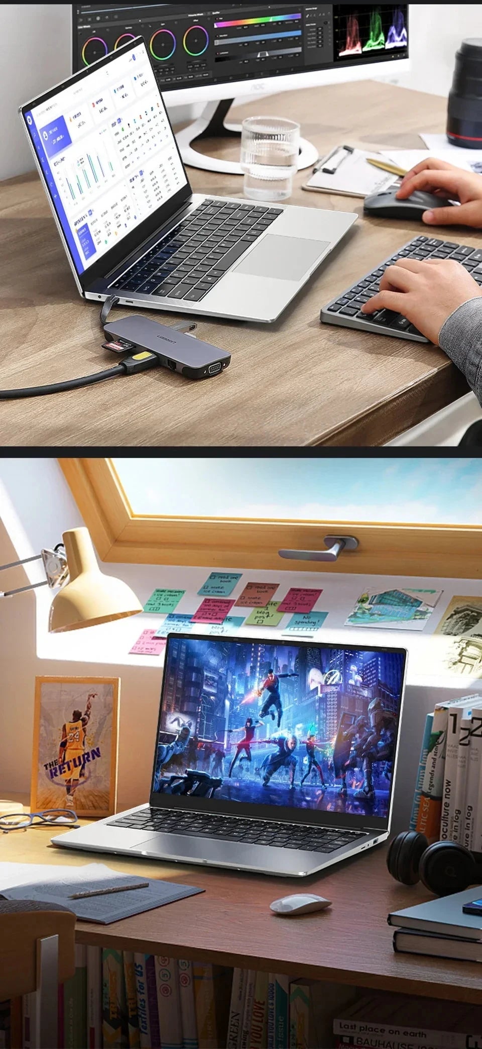 14.1inch Intel Atom A3950 Laptop Computer Windows 11 Pro 2025 Notebook PC 12GB RAM 512GB 1TB SSD 1920*1080 Office Computer PC