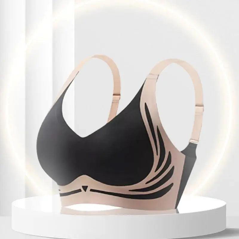 Women Seamless Bras Plus Size Sports Push Up Bra Top Support Comfortable Underwear Brassiere Yoga Fitness Sleep Vest Bralette