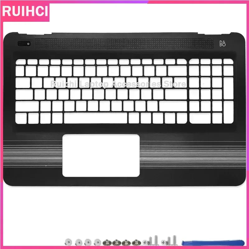 New Laptop For Pavilion TPN-Q172 TPN-Q175 15-AU 15-AW 15-AL Palmrest Upper Top Case/Bottom Base Cover Keyboard No/With Backlight