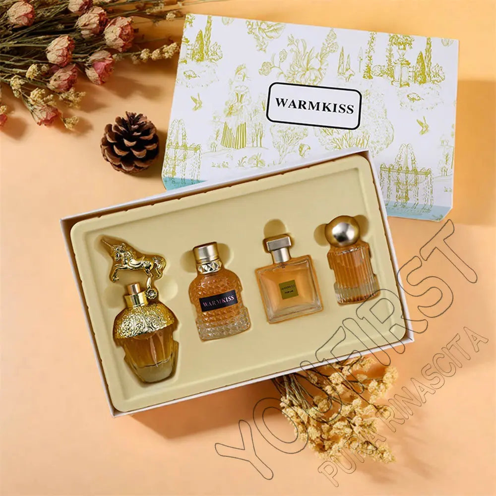 Gift Box 4Pcs Set Perfume Women 135ml Profumo Donna Lasting Fragrance Club De Nuit Perfumes De Mujer Floral Fruity Scent Spray